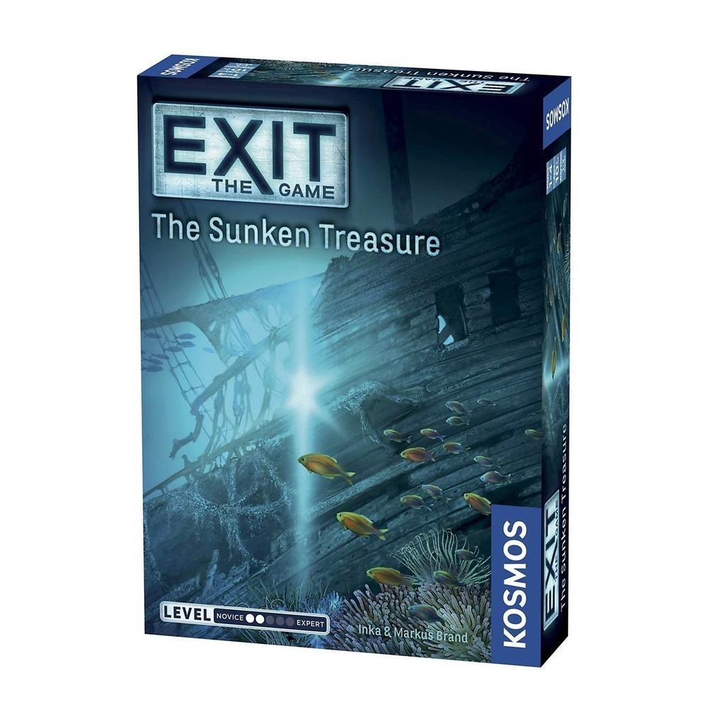 Thames & Kosmos EXIT the Game The Sunken Treasure‎ new in sealed box.